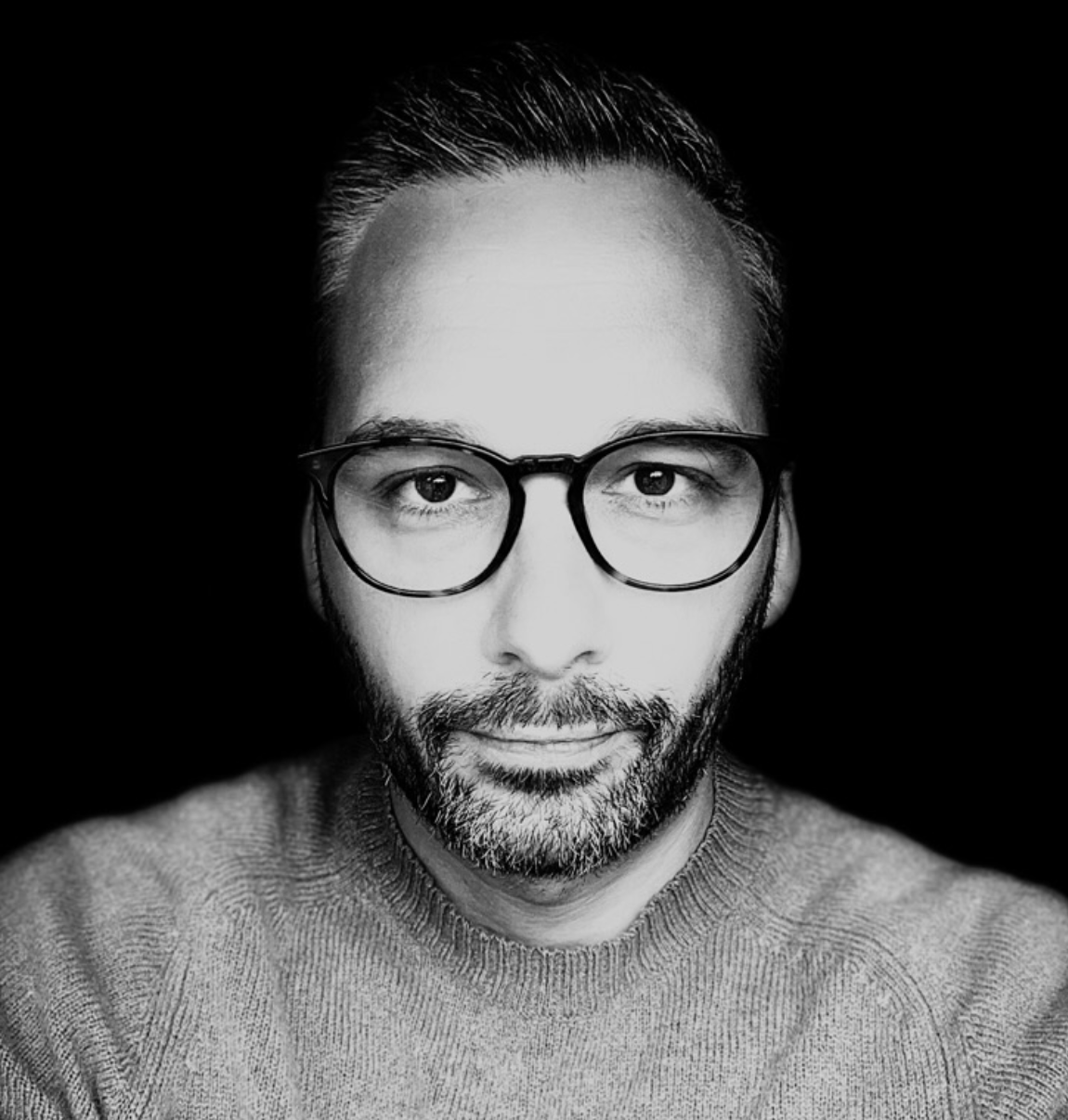 Black and white portrait of Christian Schmidt